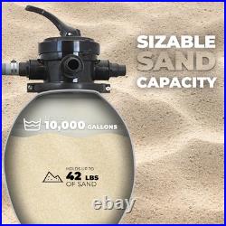 XtremepowerUS 2640 GPH Self Priming 13 Sand Filter Swimming Pool Pump with Timer XtremepowerUS 2640 GPH Self Priming 13 Sand Filter Swimming Pool Pump with Timer