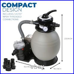 XtremepowerUS 2640 GPH Self Priming 13 Sand Filter Swimming Pool Pump with Timer XtremepowerUS 2640 GPH Self Priming 13 Sand Filter Swimming Pool Pump with Timer
