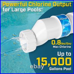 XtremepowerUS Salt Cell Plate Chlorination In-Ground Pool up to 15,000 Gallons XtremepowerUS Salt Cell Plate Chlorination In-Ground Pool up to 15,000 Gallons