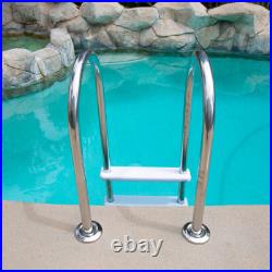 XtremepowerUS Stainless Steel Swimming Pool Ladder 5-Step for In-Ground Pools XtremepowerUS Stainless Steel Swimming Pool Ladder 5-Step for In-Ground Pools